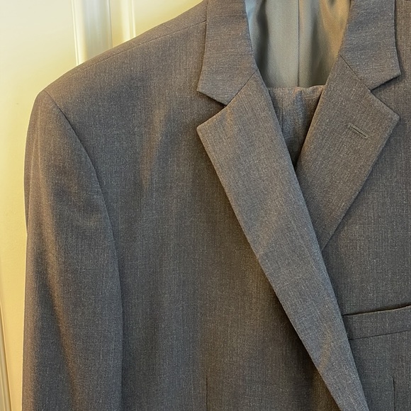 Pronto Uomo men’s wool suit - charcoal - Picture 2 of 11